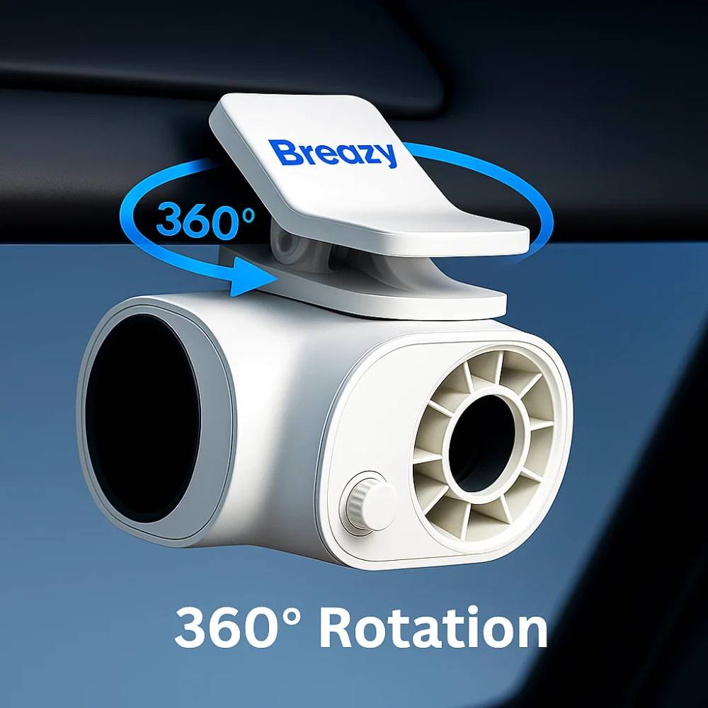 Breazy® Clip-On Cooling Fan