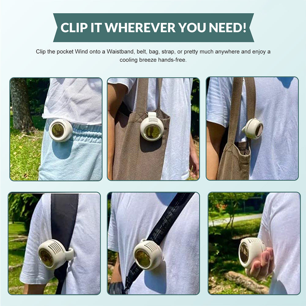 Breazy™ Portable Clip-On Fan