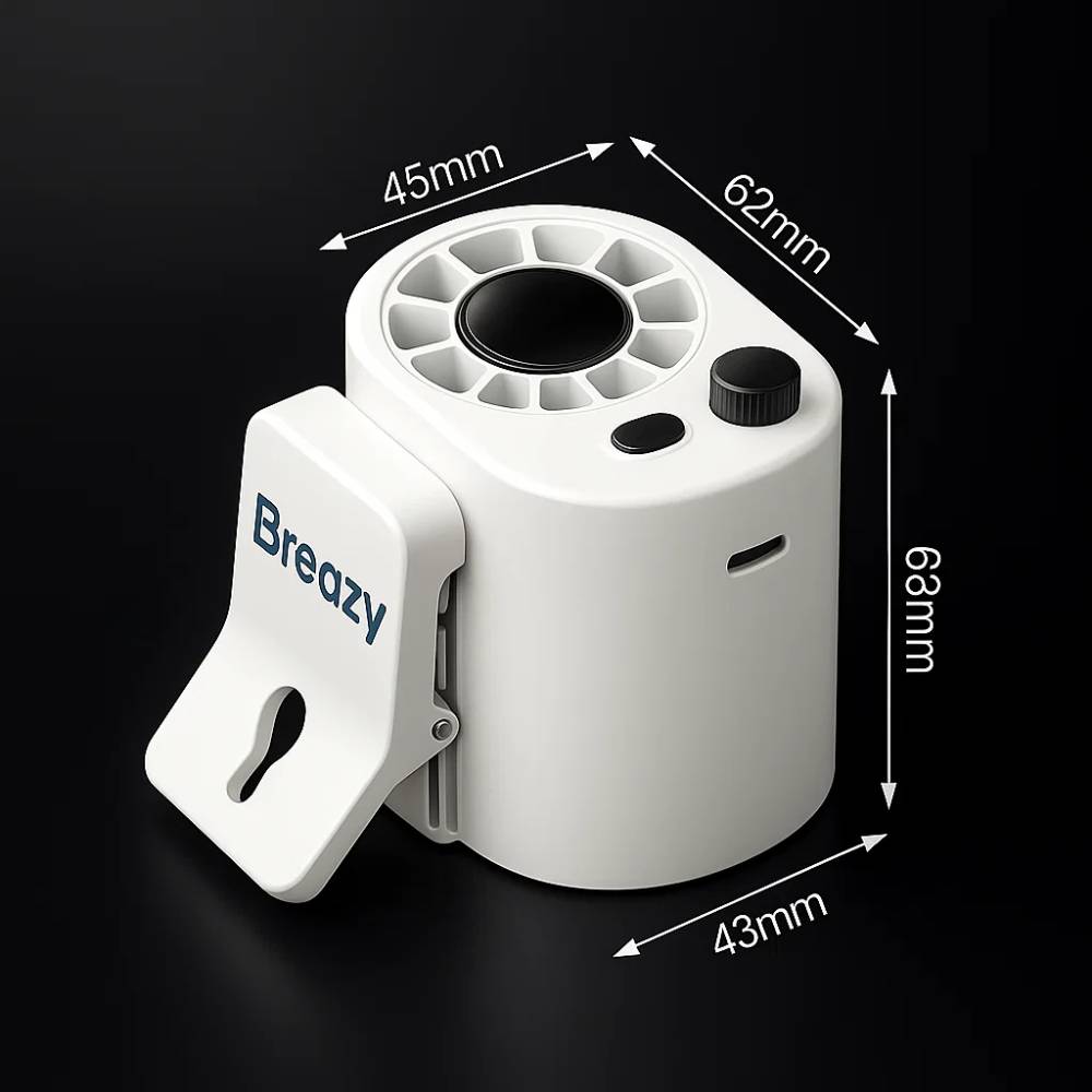 Breazy® Clip-On Cooling Fan
