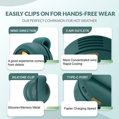 Breazy™ Portable Clip-On Fan